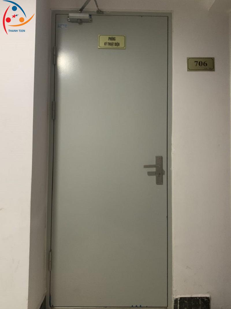 cửa thép chống cháy 60 phút