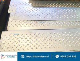 Tấm chống trượt kim loại: phân loại, ứng dụng