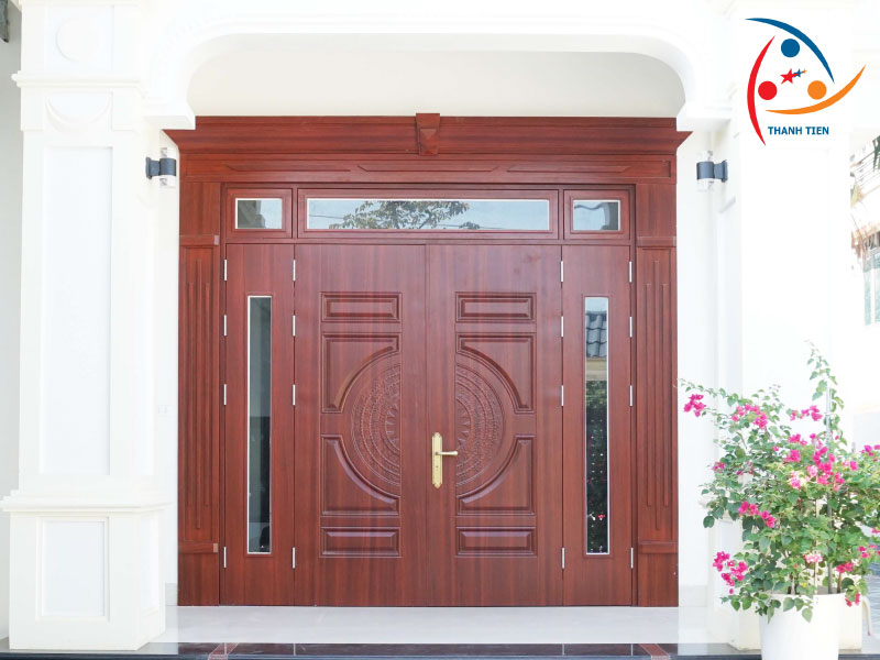 Cửa chống cháy vân gỗ