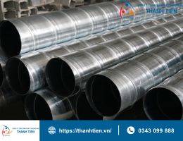 Đặc điểm ống gió thép mạ kẽm và địa chỉ cung cấp uy tín