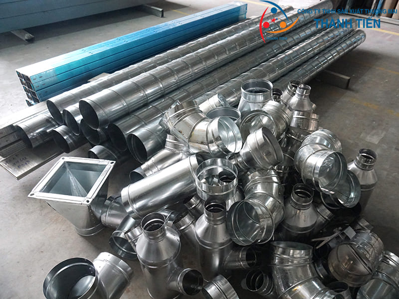 Đặc điểm ống gió thép mạ kẽm
