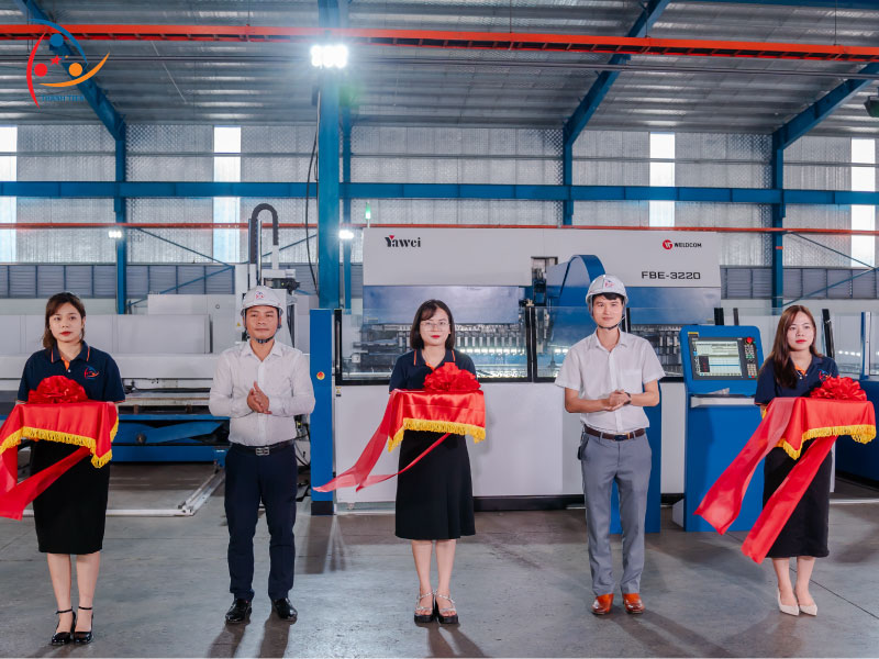 Lễ cắt băng khánh thành diễn ra thành công tốt đẹp
