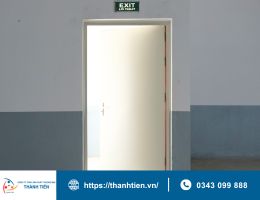 Giải đáp thắc mắc cửa thép chống cháy có chống trộm được không