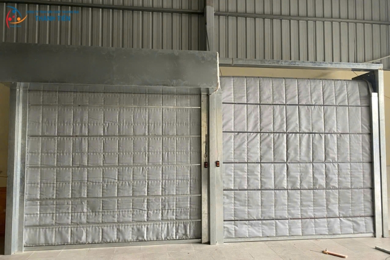 Một số sản phẩm màn cuốn chống cháy Thành Tiến sản xuất