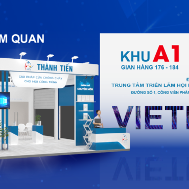 THƯ MỜI TRẢI NGHIỆM CỬA CHỐNG CHÁY THÀNH TIẾN TẠI VIETBUILD HCM 2025