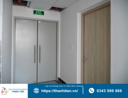 Tại sao cửa cuốn chống cháy không thể thay thế cửa thép chống cháy