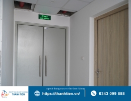 Tại sao cửa cuốn chống cháy không thể thay thế cửa thép chống cháy