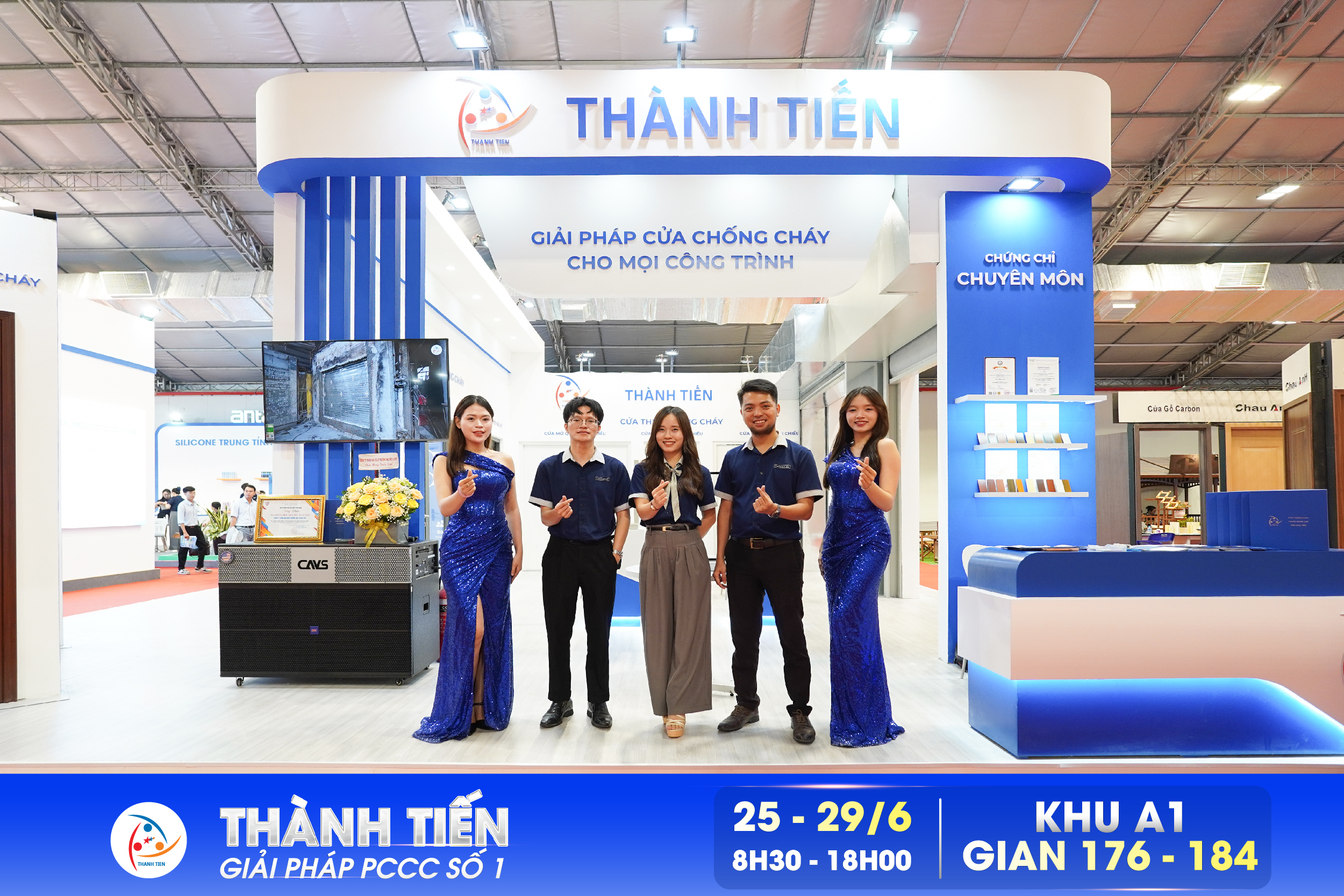 Gian hàng Thành Tiến tại Vietbuild HCM 2025